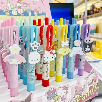 1db Kawaii 0,5 mm Nyomja meg A tolltartó Víz Toll Kuromi A Dallam Cinnamoroll Kitty Sanrio Anime Játékok Lányoknak