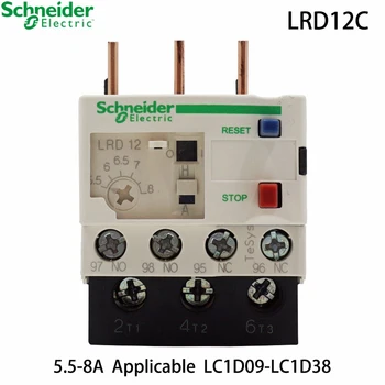 A Schneider Electric LRD12C Mágneskapcsoló LR-D12C 5.5-8A LC1D Mágneskapcsoló Termikus Túlterhelés Relé teljesen Új, Eredeti Kiviteli