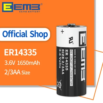 EEMB ER14335 Lítium Akkumulátor 3.6 V 2/3AA Akkumulátor 1650mAh Sejtes Elemek a GPS-Víz/Gáz Méter