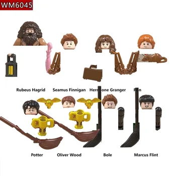 Állítsa be, Megzavarodtam serise Blokk Tégla Potter Figurák Játékok WM6048 WM6045 Rajzfilm PVC Modell, Játék, a Gyerekek szülinapi Karácsonyi Ajándék