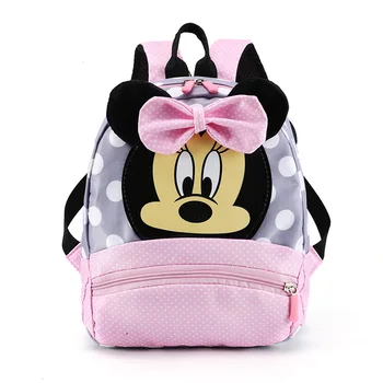 A Disney Új Mickey Minnie gyerek Iskolatáska Fiúk Lányok Óvoda Hátizsák Rajzfilm Gyerekeknek Hátizsák 1 2 3 4 5 6 Éves
