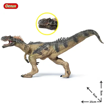Jurassic Szimuláció Statikus Dinoszaurusz Világ Modell Új Allosaurus Szilárd Nagy Jurassic Őskori Állat Műanyag Dinoszaurusz